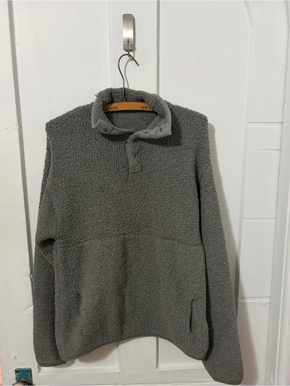 Skims oversized Cozy Teddy Knit Pullover